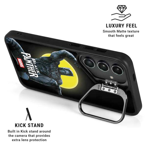 Marvel Black Panther Moon light Galaxy S25 Ultra Kickstand Case